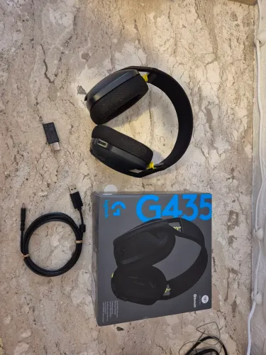 Headset Gamer Logitech G435 Bluetooth com caixa original.