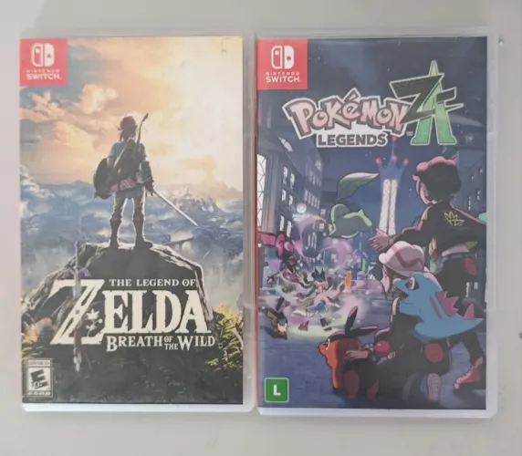 Pokémon Legends ZA e Zelda Breath oh the wild