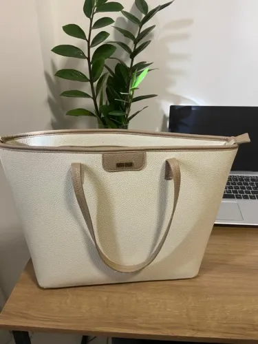 Bolsa Santa Lolla universitária - OFF WHITE