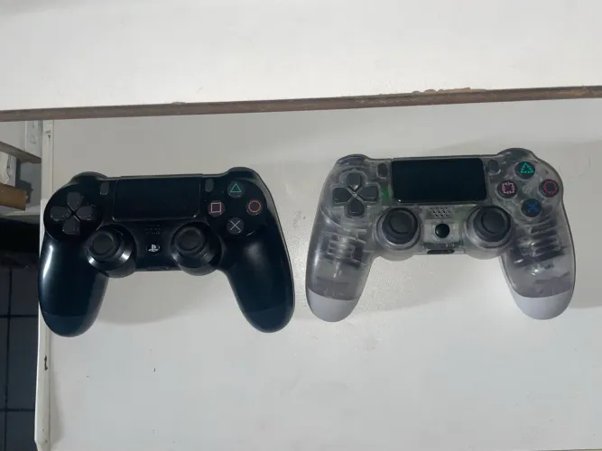 2 Controles Bluetooth/PS4, original e similar