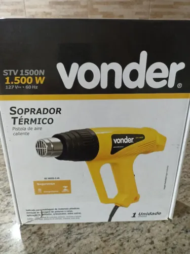 Soprador térmico 1.500W 110v estado de novo com manual e tudo ensacadinho