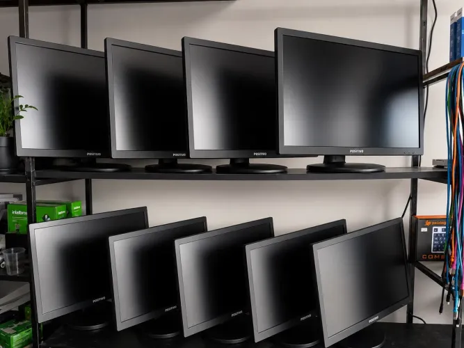 Monitor positivo  24p Articulado HDMI /VGA