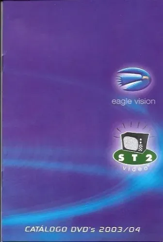 Catálogo original da distribuidora Eagle Vision / ST2 Video® DVDs 2003/04 (Iron Maiden)