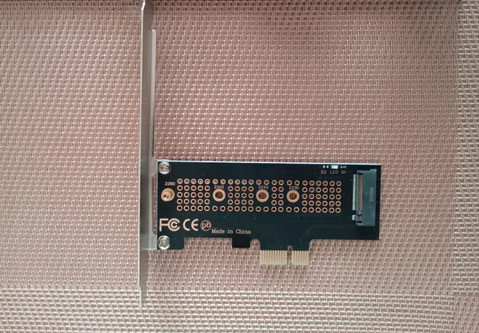 Placa adaptadora de SSD M.2 para PCI-Express 1x