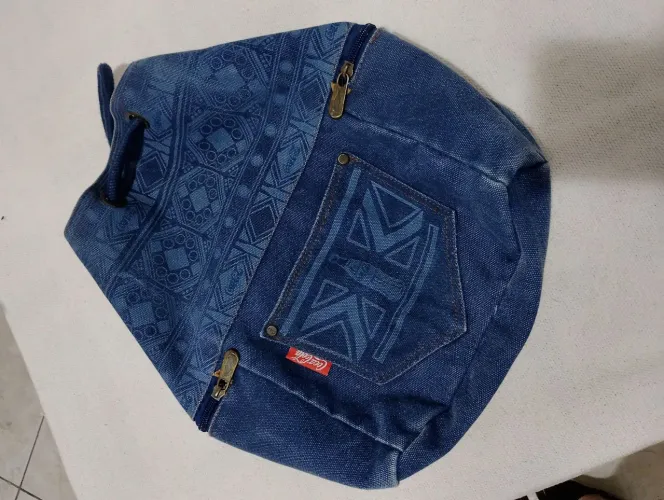 Mochila coca cola jeans