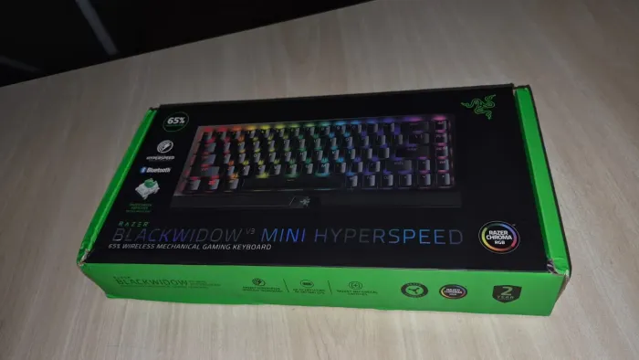 Teclado Razer Blackwidow V3 Mini Hyperspeed