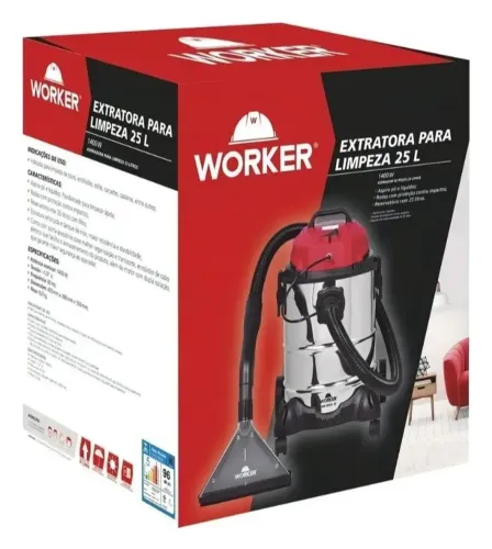 Extratora Profissional Worker lacrada