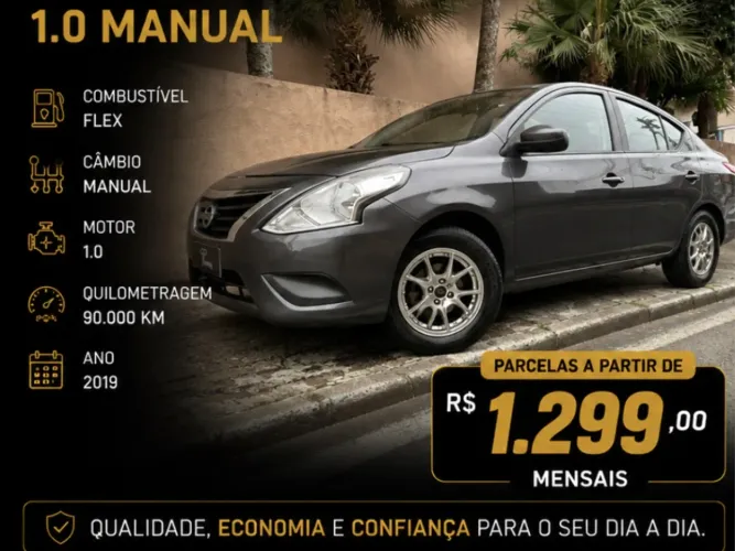 Nissan Versa 1.0 12V Flexstart 4P Mec. 2019