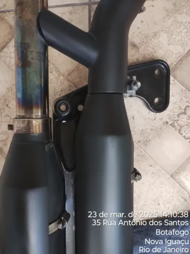 Escapamento completo Harley FAT Boy 2014/15