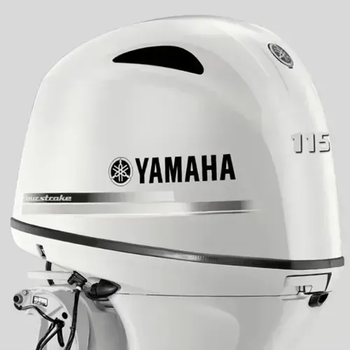 Parelha Yamaha 115hp BRANCO - NOVO