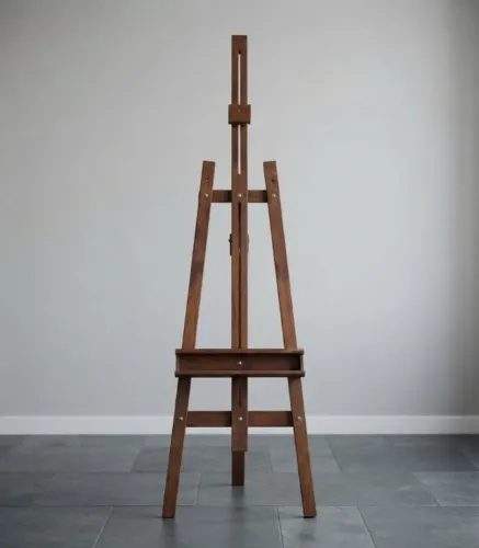 Cavalete de Pintura em Madeira Maciça (Regulável)