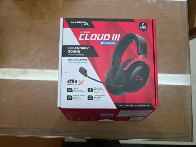 Headset Hiper X Cloud 3 Wirelwss