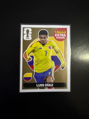 Figurinha Luís diaz ouro legend 2026 