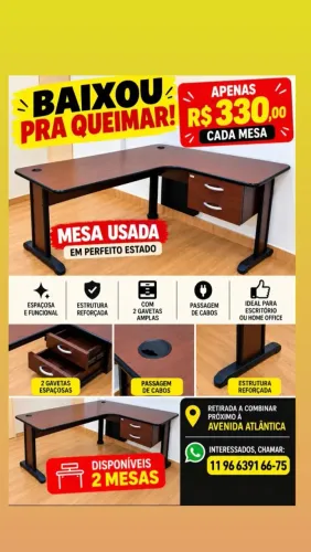 Mesa em L