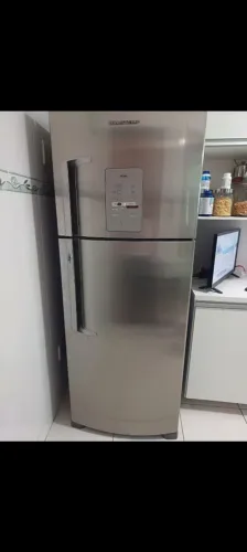 Geladeira Brastemp inox