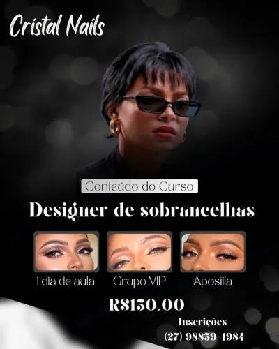 Curso designer de sobrancelhas 
