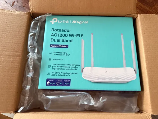 Roteador TO-Link Archer AC1200 dual band (novo)