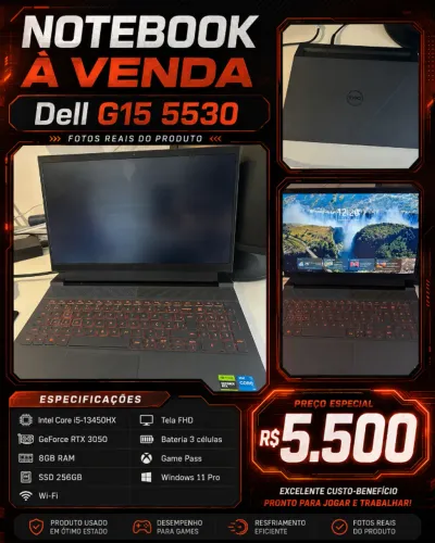 Notebook Gamer Dell
