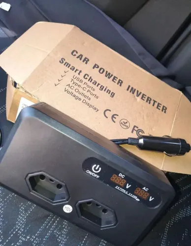 Inversor de energia automotivo 12v para 110v