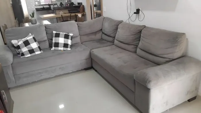 Sofá em "L" faço entrega!