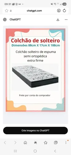 Colchão espuma extra firme semi ortopédico