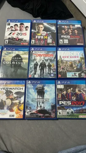 Jogos PS4 - 30 reais cada