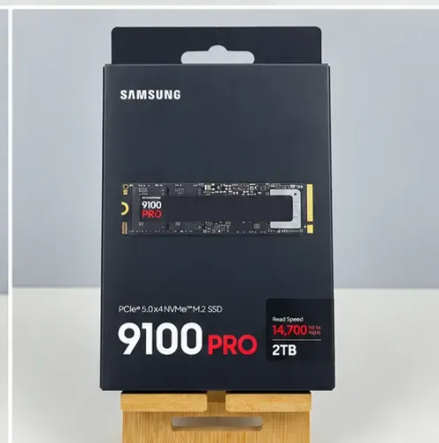 SSD Nvme 2TB Samsung 9100 Pro Leitura: 14.700mb/s, PCie 5.0 Gen5 UR0434