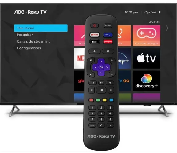 Vendo Tv 50" AOC - 2 meses de uso
