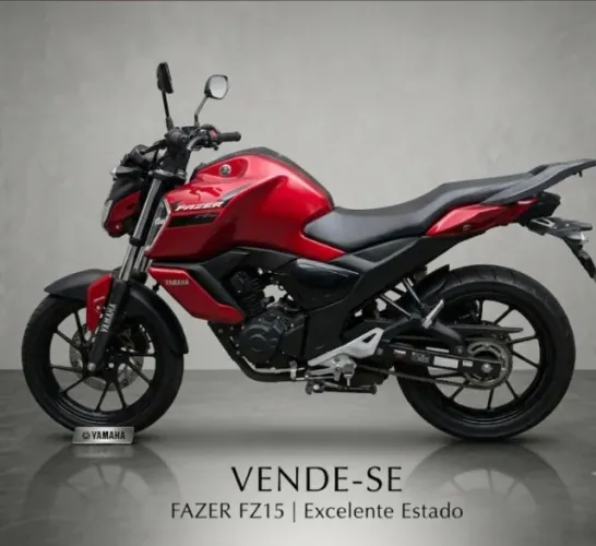 YAMAHA FAZER FZ15 ANO 2024 NOVA 22MIL KM LEILÃO MEDIA MONTA