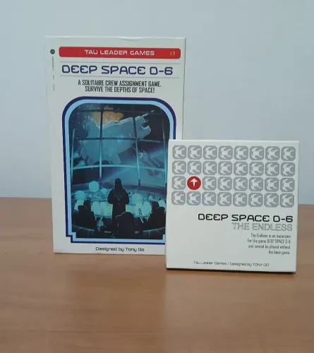 Deep Space D6 e expansão The Endless Kickstarter