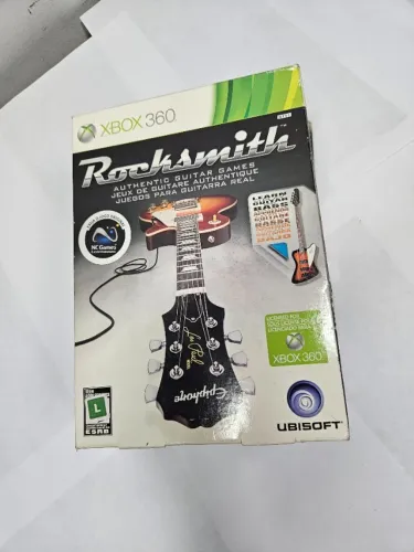 Jogo Rocksmith XBOX 360 (jogo + cabo para guitarra)