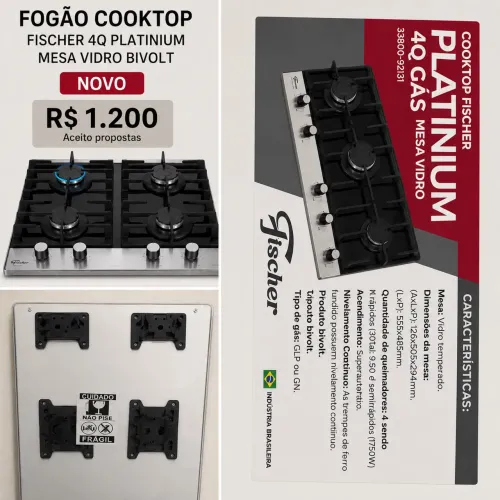 Fogão Fisher semi industrial
