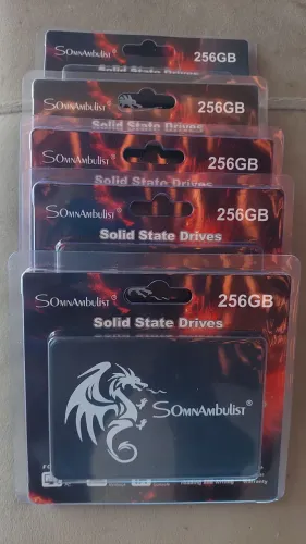 Ssd 256Gb Sata Novo Lacrado!