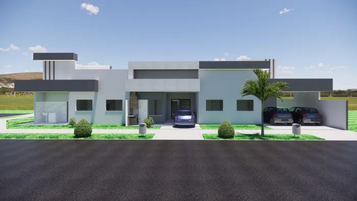 Casa na planta, c/ 2 quartos sendo 1 suíte, na Quadra 1406 Sul Alameda 18, Palmas, TO