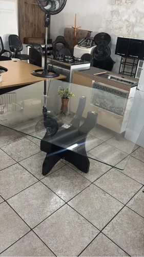 Mesa avulsa tampo de vidro 