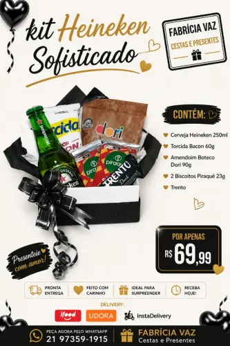 Kit Heineken Sofisticado