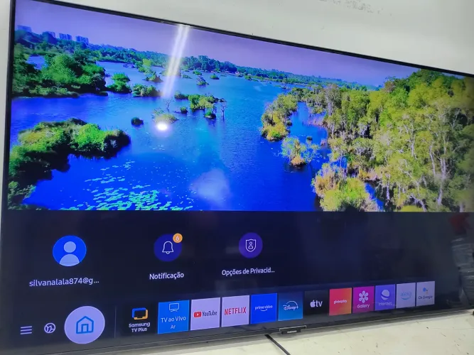 Tv led Samsung Smartv 4k 50 polegadas Wi-Fi Bluetooth Alexa YouTube Netflix entrego local