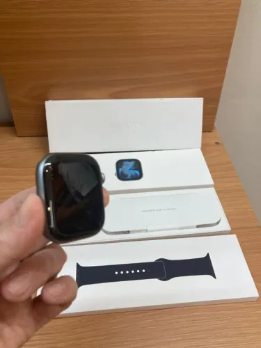 Apple Watch Série 11 46mm Cinza Espacial 100%(Garantia Apple até Outubro/2027)/Loja Física