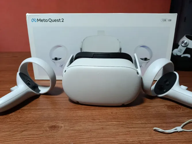 Meta Quest 2 128GB com acessórios