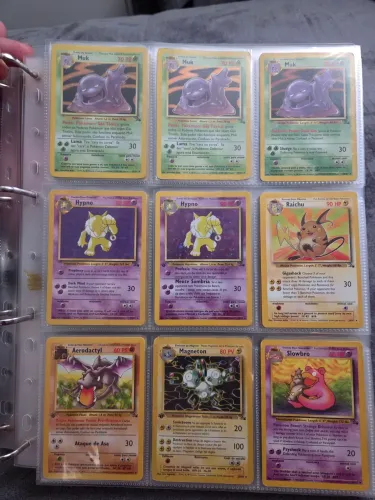 Coleção Pokémon Fossil Original  1999 | 1ª Edição  | Near Mint