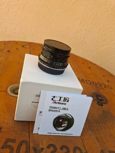 Lente 7artisans 35mm F1.2 M4/3 Manual