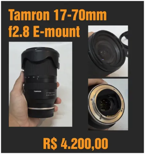 Lente Tamron 17-70mm F/2.8 Para Sony E Mount