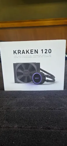 Water Cooler NZXT Kraken 120 RGB - NOVO/LACRADO