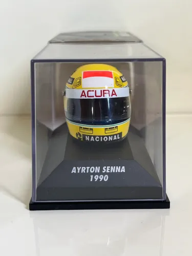 Ayrton Senna Capacete 1:8 Minichamps 1990