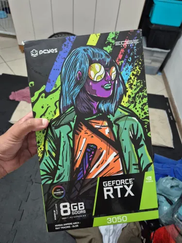 Placa de Vídeo RTX 3050 Plus, com 8 GB de VRAM.