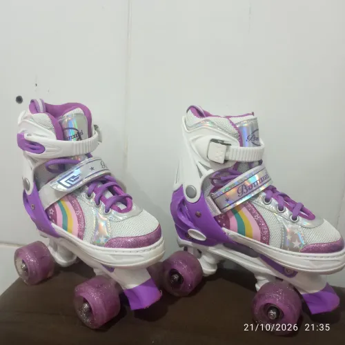 Patins roxo 31/34