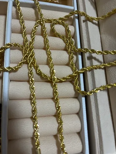 Corrente Feminina Ouro 18K - 50cm | Nova + Garantia