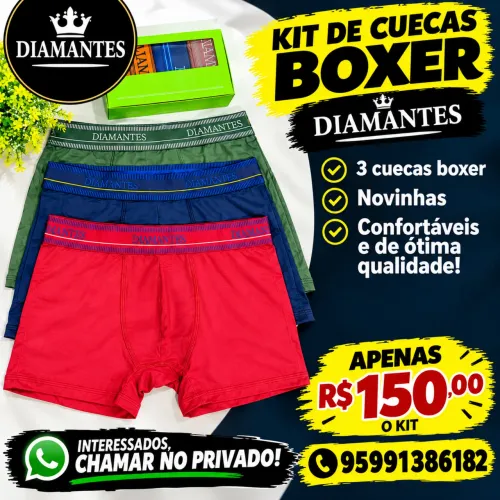 Cueca da marca diamante