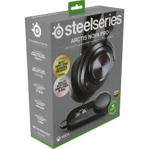 Fone Headset Steelseries Arctis Nova Pro Wireless Bluetooth Cor Preto