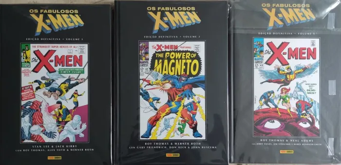 X-Men Edição Definitiva Edições 1 ao 3